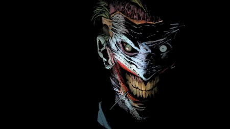 The faceless Joker